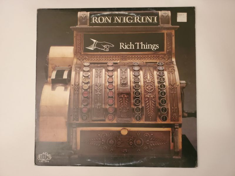 Ron Nigrini Rich Things vinyl record